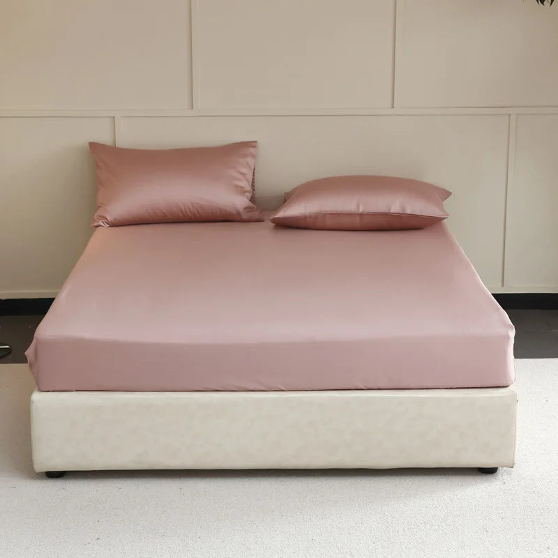 Luxury Natural Silk Fitted Sheet