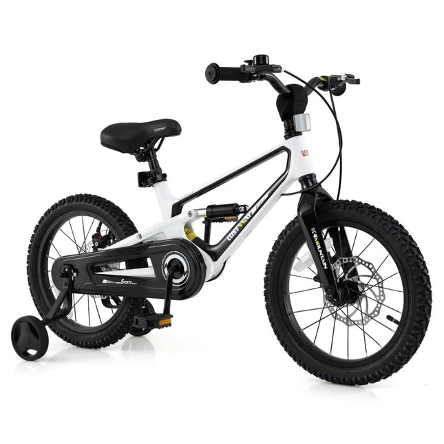 16 Inch Kids Bike Magnesium Alloy Bicycle Adjustable for Aged 4 to 7 - 16 inches - Oasis Home Essentials