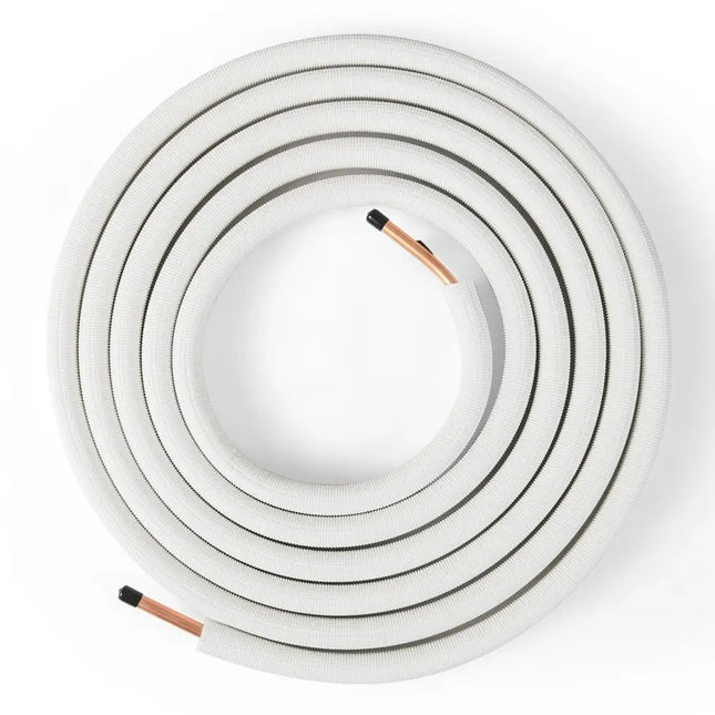 Costway mini-split air conditioner copper tubing coil with insulation for installation