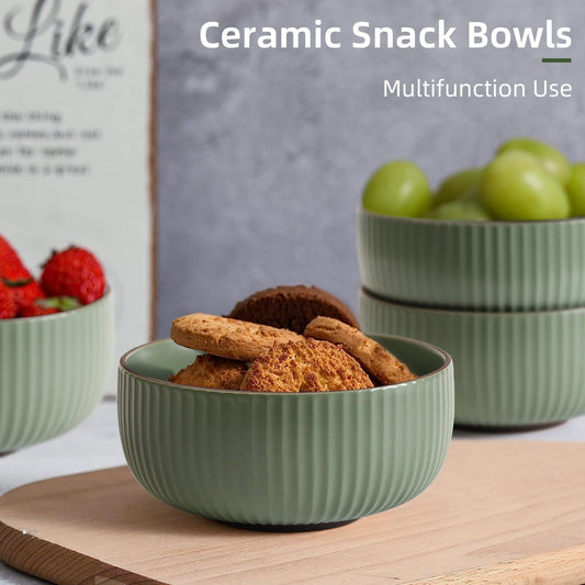 Ceramic Bowls For Kitchen, 46oz Bowl Set Of 4 For Cereal, Salad, Pasta
