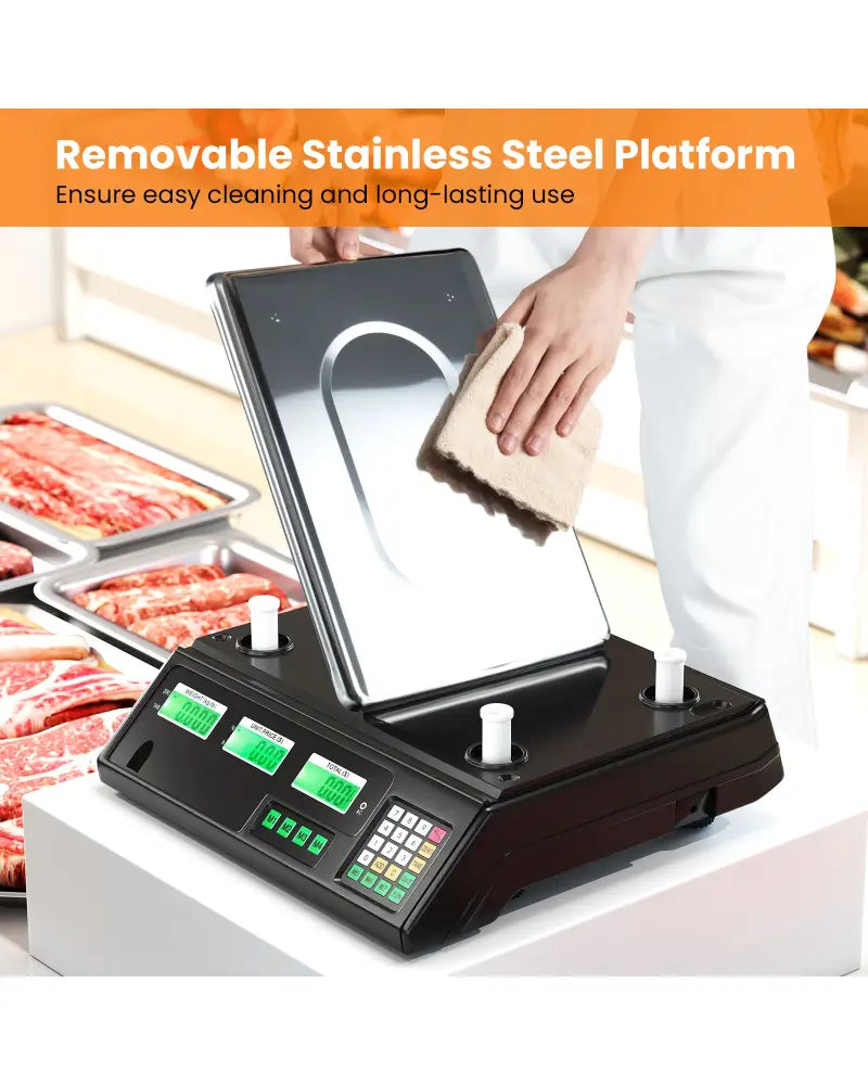 88lb Price Computing Scale Digital Commercial Food Scale with Counting Function - Kitchen Tools