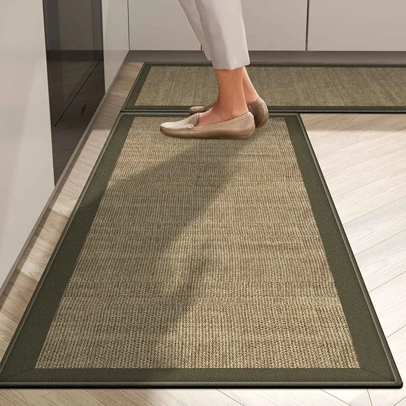Non-Slip Kitchen Floor Mat, Wear-Resistant Long Rug