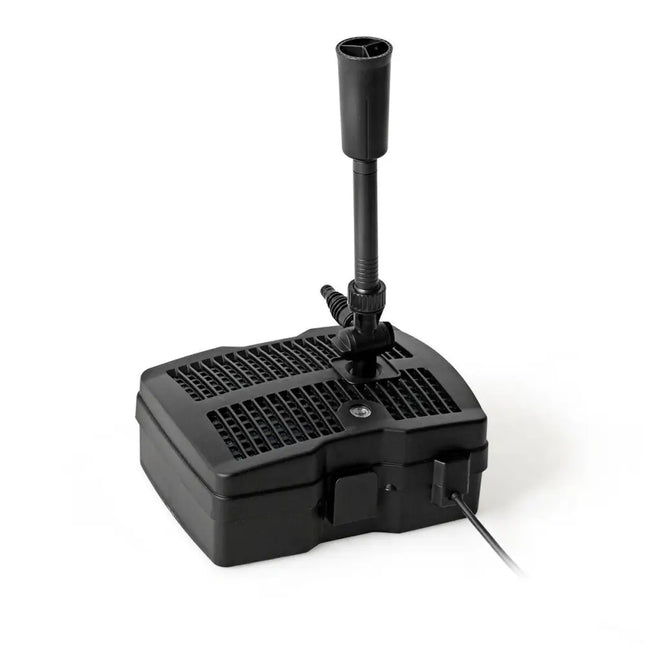 All-in-One 660 GPH Pond Filter Pump with Sterilizer and Fountain Jet - Black - Watering & Irrigation