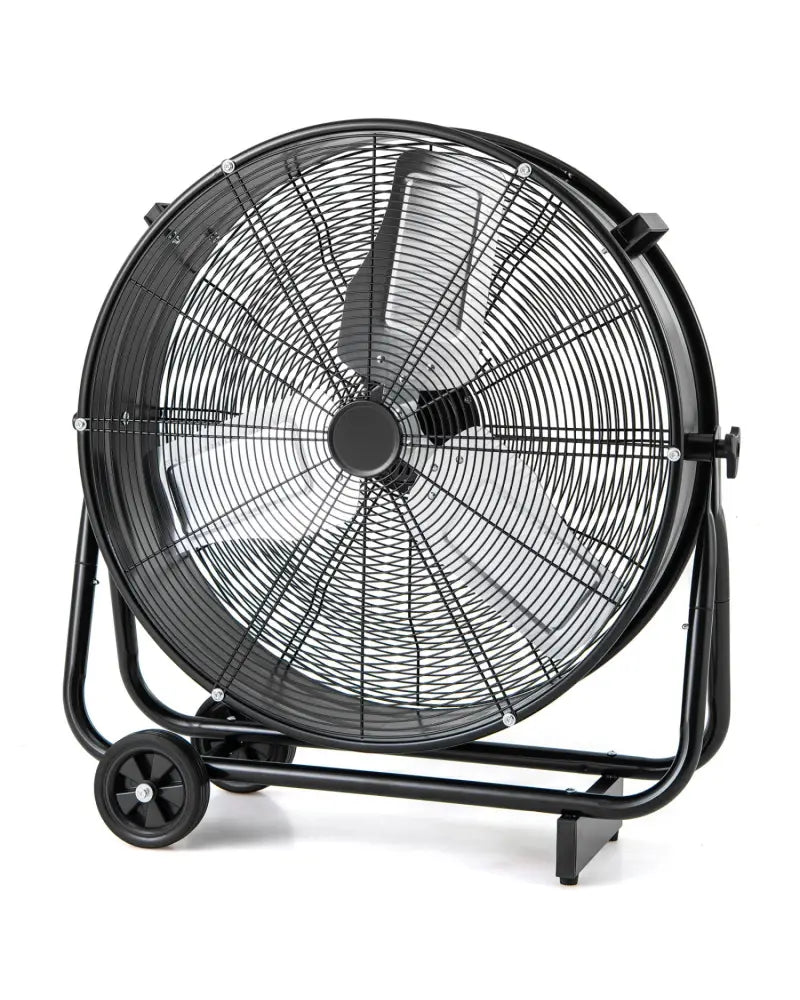 Garage & Warehouse Climate Control Bundle: Dehumidifier + Industrial Drum Fan - Climate Control Appliances