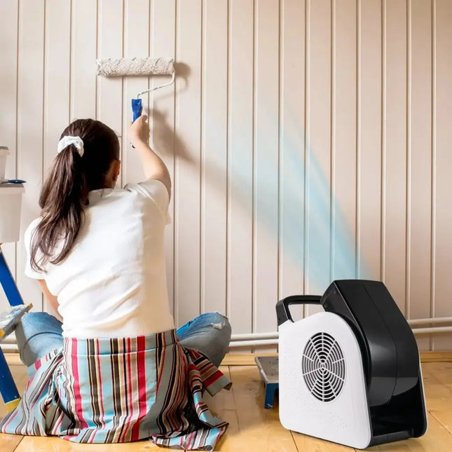 High Velocity Blower Fan Utility Air Mover with 3 Speeds and 185° Pivoting Head Costway