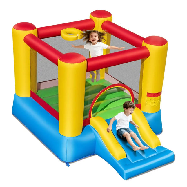 Kids Inflatable Jumping Bounce House without Blower - Bounce House
