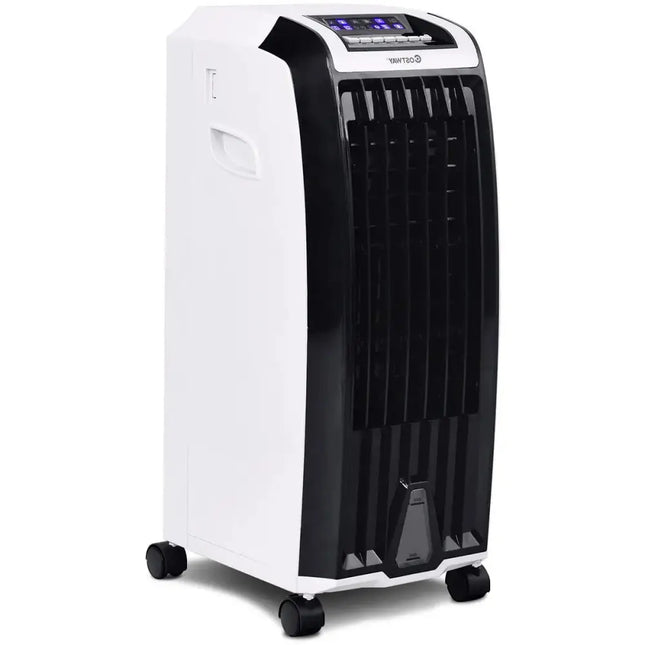 Portable Evaporative Air Cooler with 3 Wind Modes and Timer for Home Office Costway