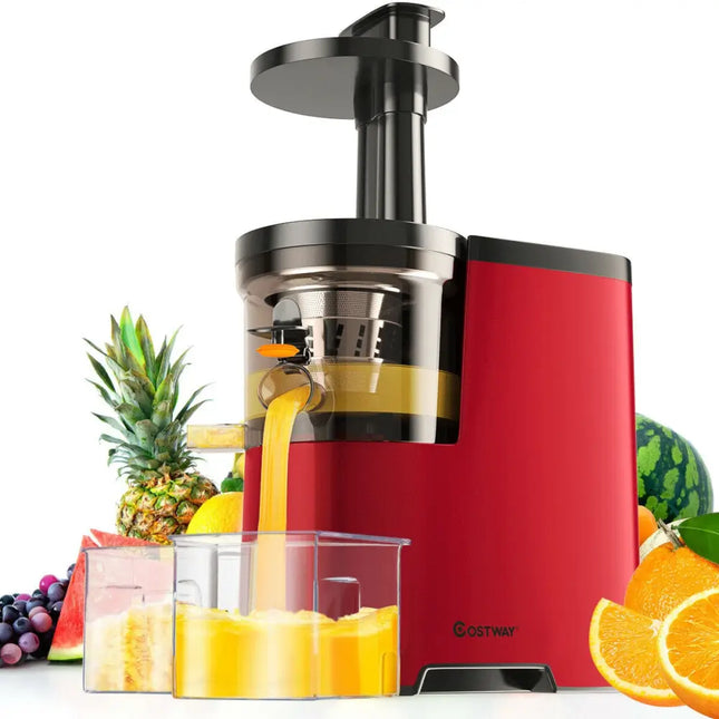 Slow Fruit Vegetable Masticating Juicer Cold Press Extractor - Juicers & Coffee Machines