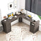 L-Shaped Desks Canada – Large Home Office Desks – Oasis Home Essentials