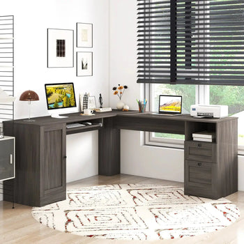 Corner Desks Canada – Space-Saving Home Office Desks – Oasis Home Essentials