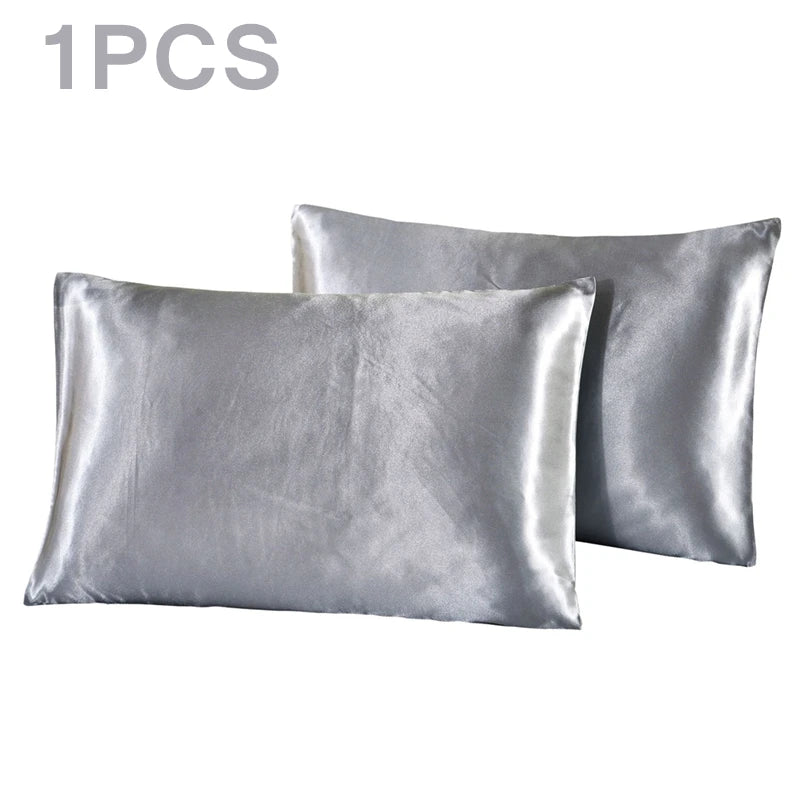 Queen Satin Silk Pillowcase – Smooth Luxury Pillow Cover