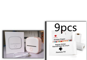 Portable Mini Thermal Label Printer Home Photo Printer\ Printer Bluetooth-compatible Mini Label Printer Price Tag