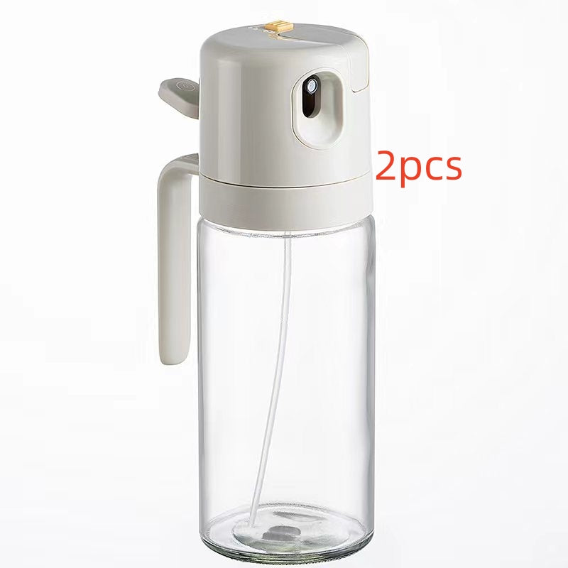2-in-1 Oil Sprayer Bottle – BBQ Cooking Oil Dispenser & Olive Oil Pourer