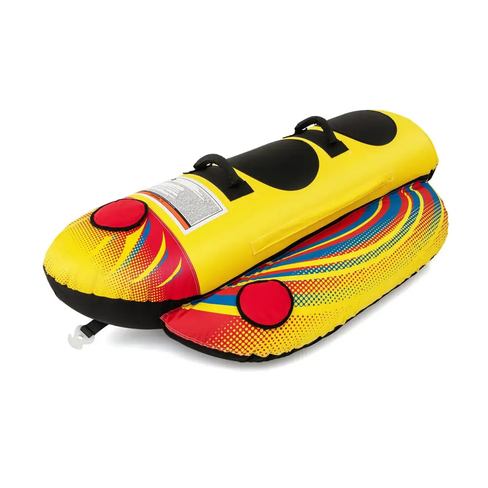 1 or 2 Person Inflatable Towable Tube Banana Boat for Boating - Water Sports