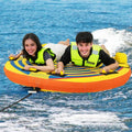 1 or 2 Person Inflatable Towable Tube for Boating with Quick Connector - Water Sports
