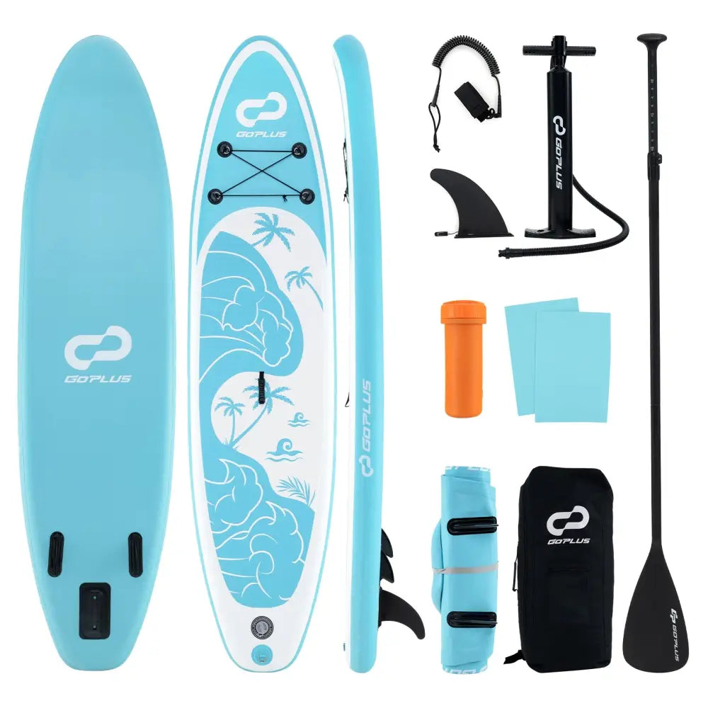 10/11 Feet Inflatable Stand Up Paddle Board with Premium SUP Accessories-L - Surfing