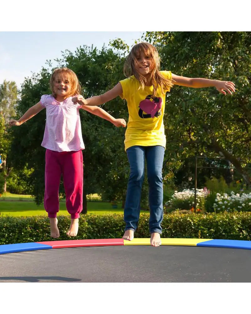 10 Feet Universal Spring Cover Trampoline Replacement Safety Pad-Multicolor - Multicolor - Trampoline Accessories