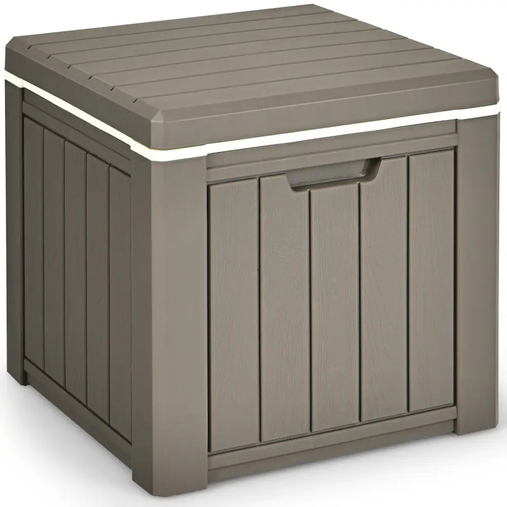 10 Gallon Storage Cooler for Picnic and Outdoor Activities-Brown - Brown - Coolers