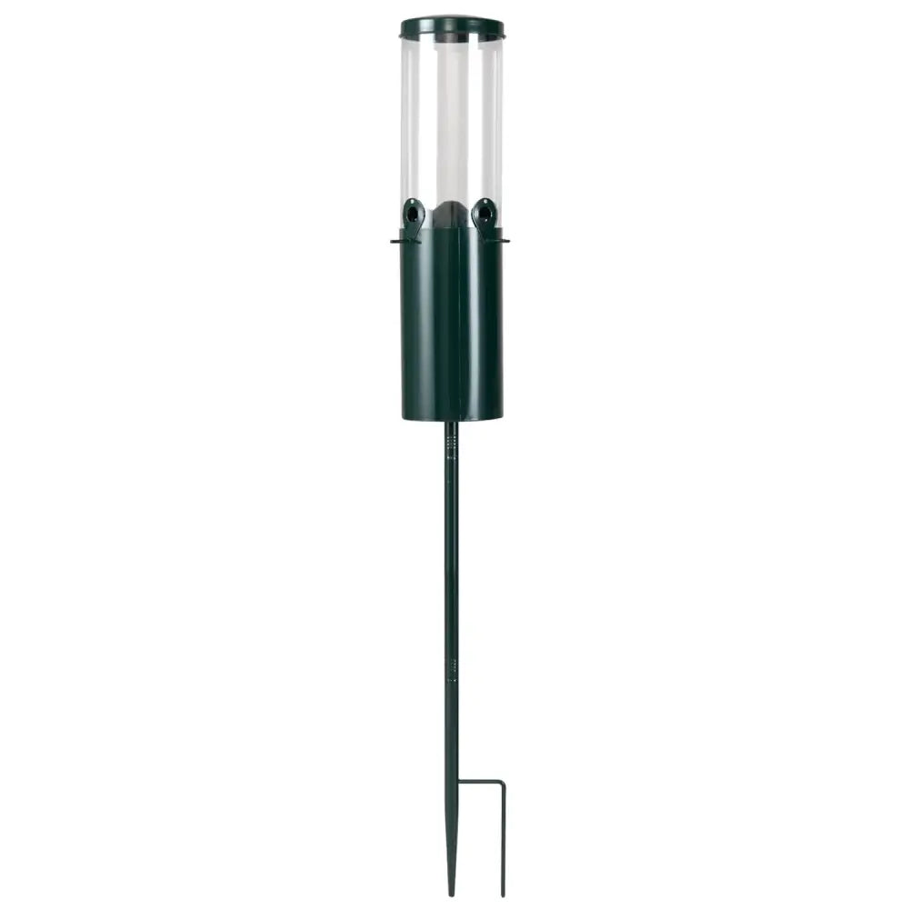10 LBS Large Capacity Squirrel Proof Bird Feeder with Pole Mount and Baffle - Green - Bird Supplies