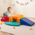 10-Piece Foam Climbing Toys for Toddlers-Multicolor - Multicolor - Climbers & Slides