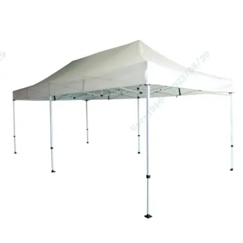 10 x 20 Feet Outdoor Pop-Up Patio Folding Canopy Tent-White - White - Canopies