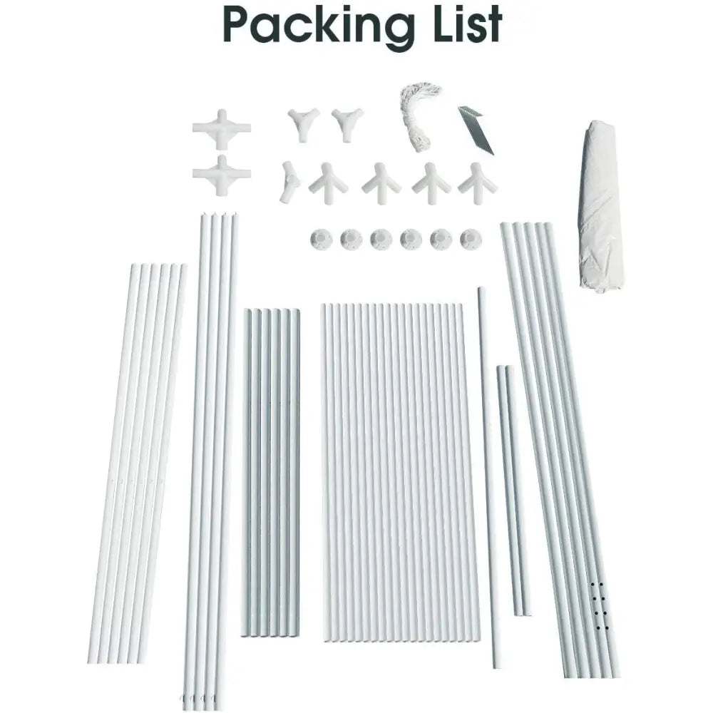 10 x 20 Feet Waterproof Canopy Tent with Tent Peg and Wind Rope - Canopies