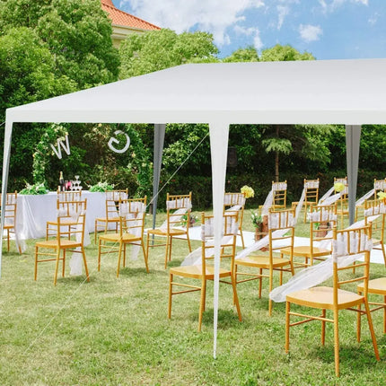 10 x 20 Feet Waterproof Canopy Tent with Tent Peg and Wind Rope - Canopies
