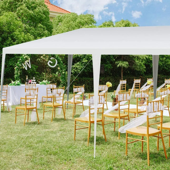 10 x 20 Feet Waterproof Canopy Tent with Tent Peg and Wind Rope - Canopies