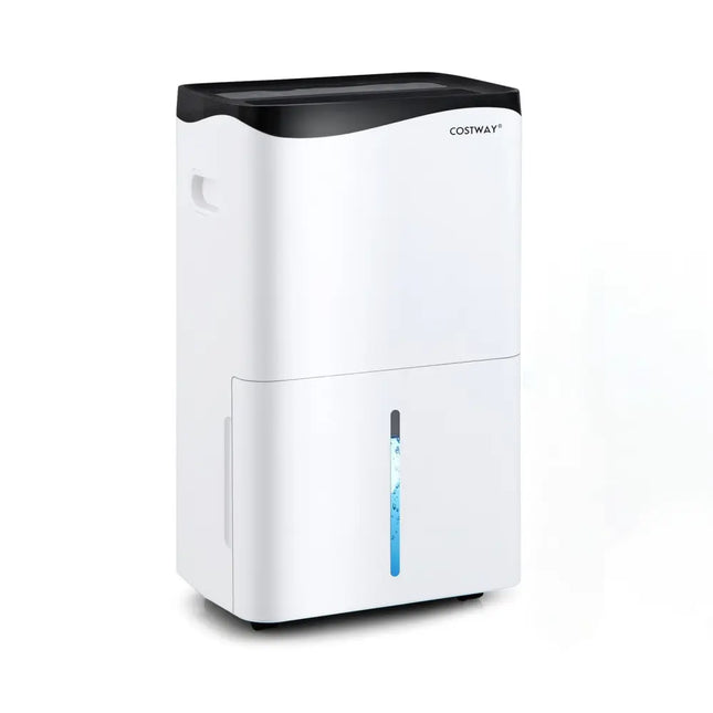100-Pint Dehumidifier with Smart App and Alexa Control for Home and Basements-White - White - Dehumidifiers
