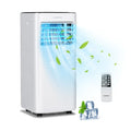 10000 BTU 4-in-1 Portable Air Conditioner with Dehumidifier and Sleep Mode-Black - Black - Portable Air Conditioners