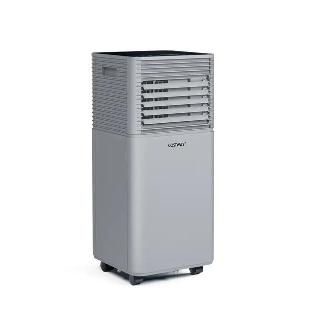 10000 BTU Air Cooler with Fan and Dehumidifier Mode-Gray - Gray - Portable Air Conditioners