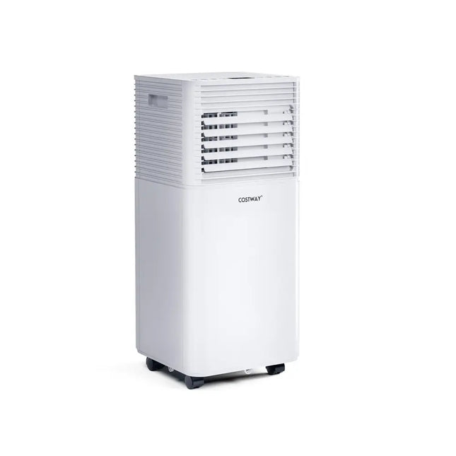 10000 BTU Air Cooler with Fan and Dehumidifier Mode-White - White - Portable Air Conditioners