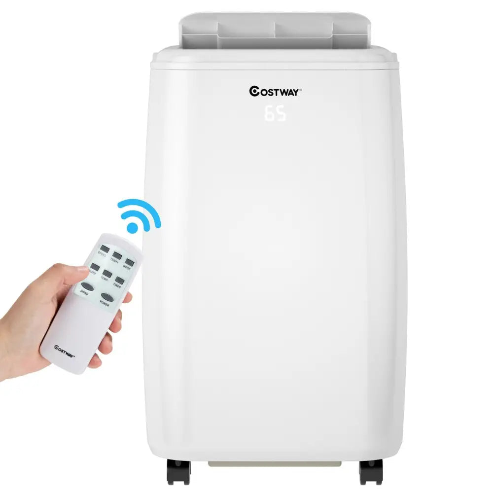 10000 BTU(Ashrae) Portable Air Conditioner with with 3 Modes and Remote Control - Oasis Home Essentials