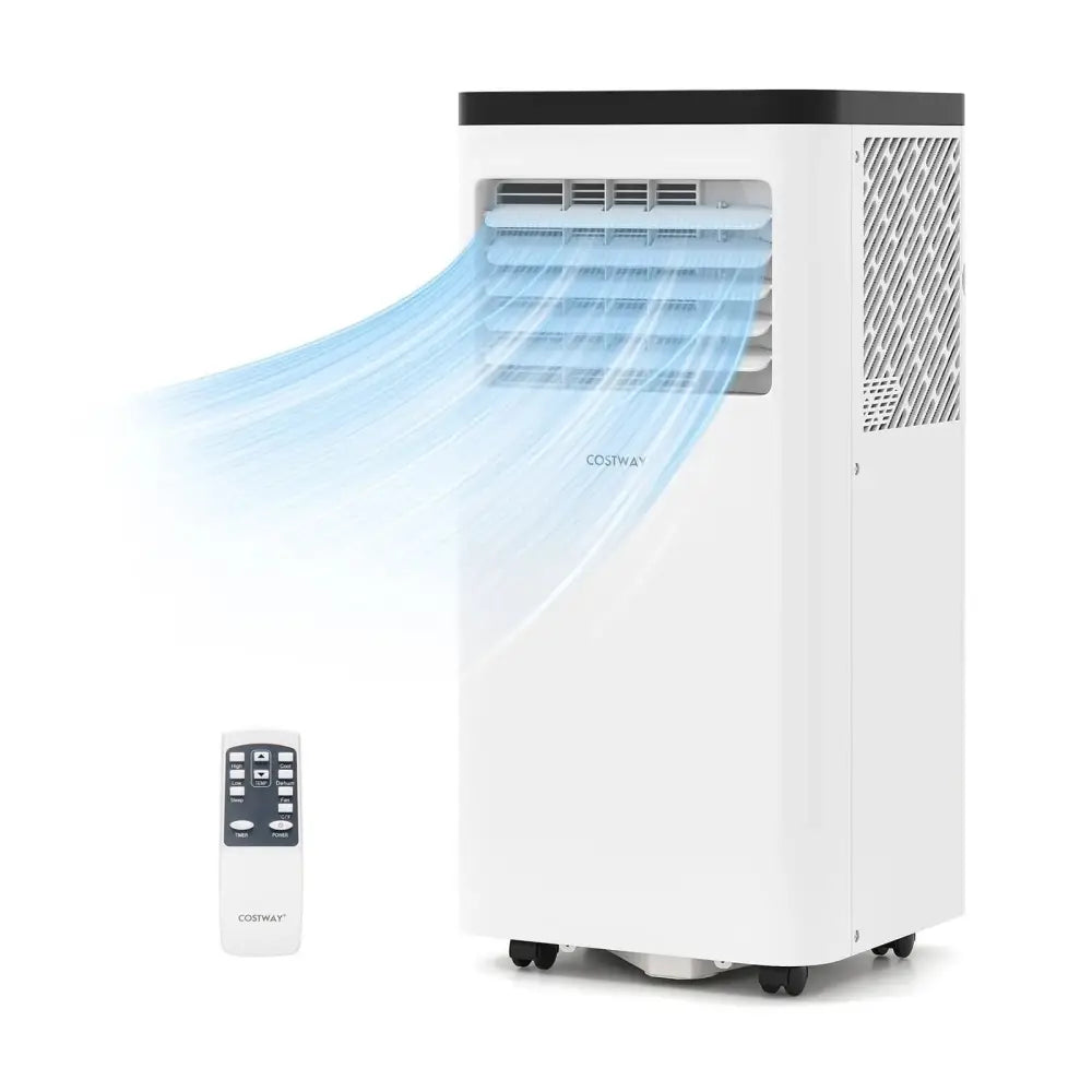 10000 BTU Portable Air Conditioner 3 in 1 Floor AC Unit Fan and Dehumidifier for Room Costway