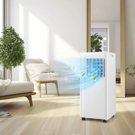 10000 BTU Portable Air Conditioner Cools up to 350 Sq wth 24H Timer Costway