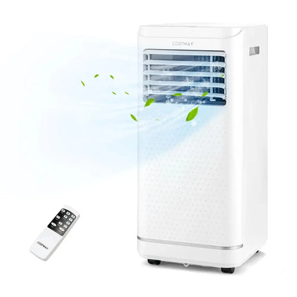 10000 BTU Portable Air Conditioner with Dehumidifier and Fan Mode Costway