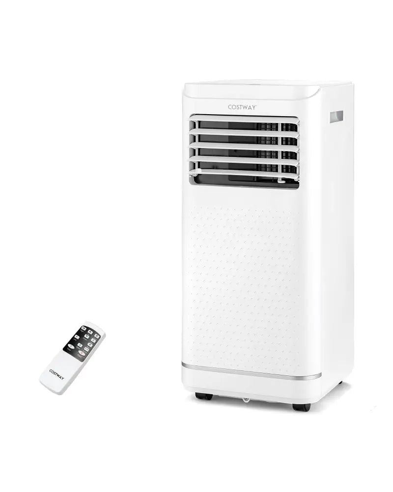 10000 BTU Portable Air Conditioner with Dehumidifier and Fan Mode - White - Portable Air Conditioners