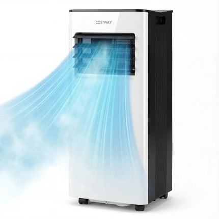 10000 BTU Portable Air Conditioner with Fan and Dehumidifier and LED Display Costway