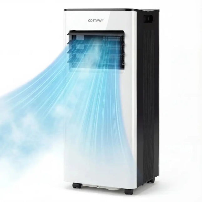 10000 BTU Portable Air Conditioner with Fan and Dehumidifier and LED Display Costway
