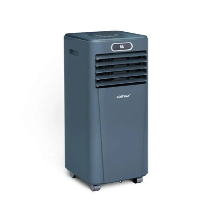 10000 BTU Portable Air Conditioner with Remote Control-Dark Blue Costway