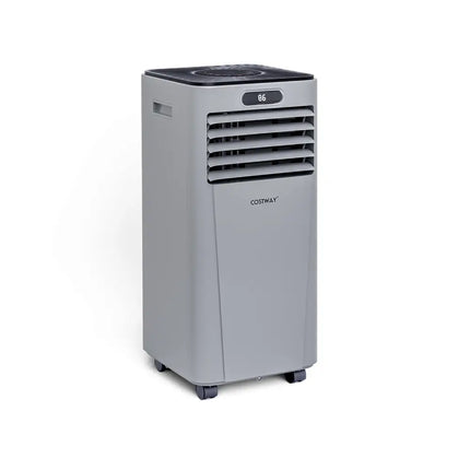 10000 BTU Portable Air Conditioner with Remote Control-Gray - Gray - Portable Air Conditioners