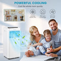 10000 BTU Portable Air Conditioner with Sleep Mode-10000 BTU - White - Portable Air Conditioners