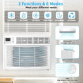 10000 BTU Window Air Conditioner - White - Oasis Home Essentials