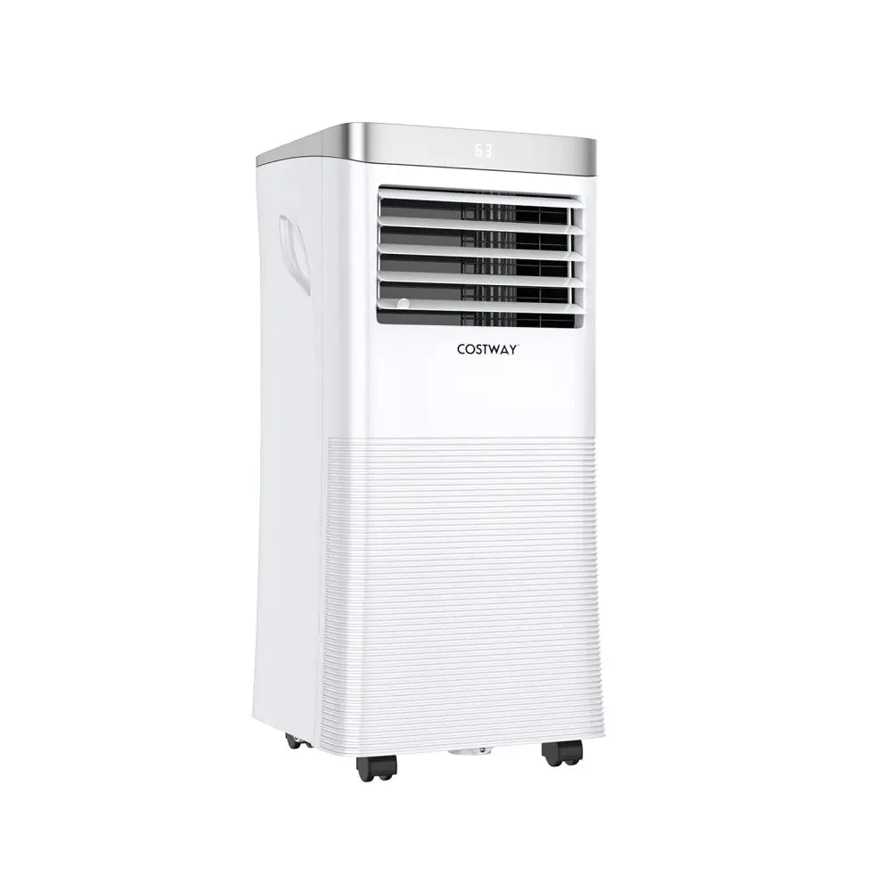 10000BTU 3-in-1 Portable Air Conditioner with Remote Control-White - White - Portable Air Conditioners