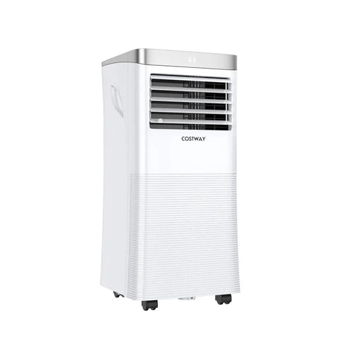 10000BTU 3-in-1 Portable Air Conditioner with Remote Control-White - White - Portable Air Conditioners
