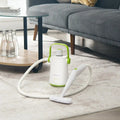 1000W Multifunction Portable Hand-held Steam Cleaner with 10 Accessories-Green Costway