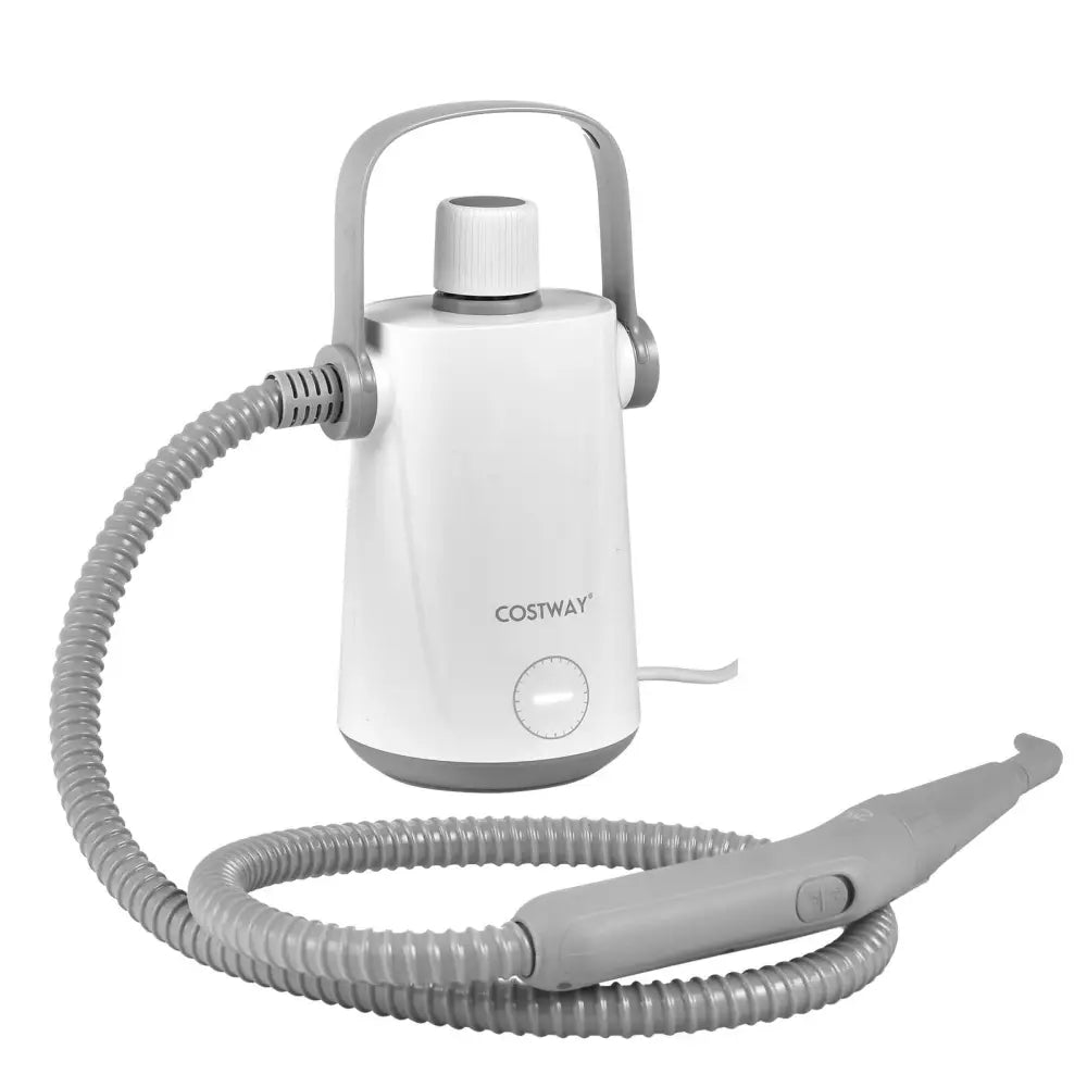 1000W Multifunction Portable Hand-held Steam Cleaner with 10 Accessories-Gray - Gray - Vacuums & Cleaners