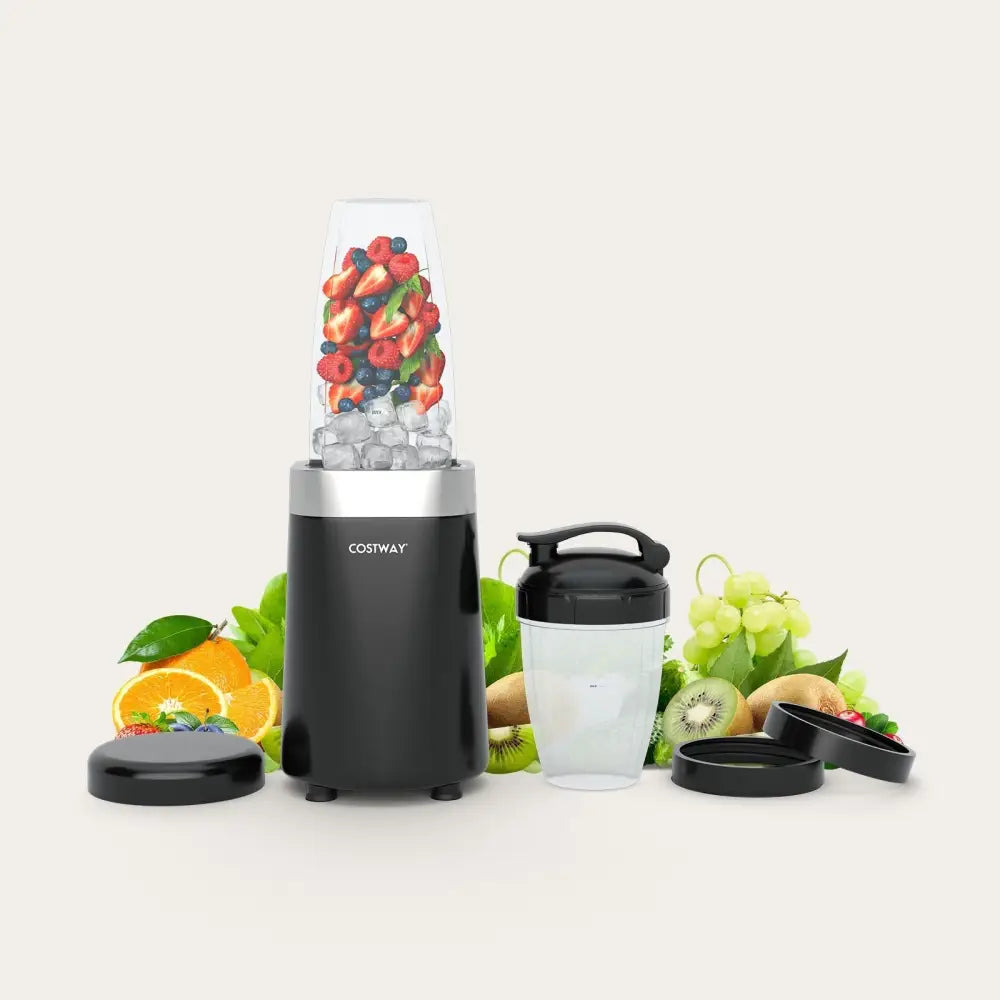 1000W Portable Blender with 6 - Blade Design - Black - Oasis Home Essentials