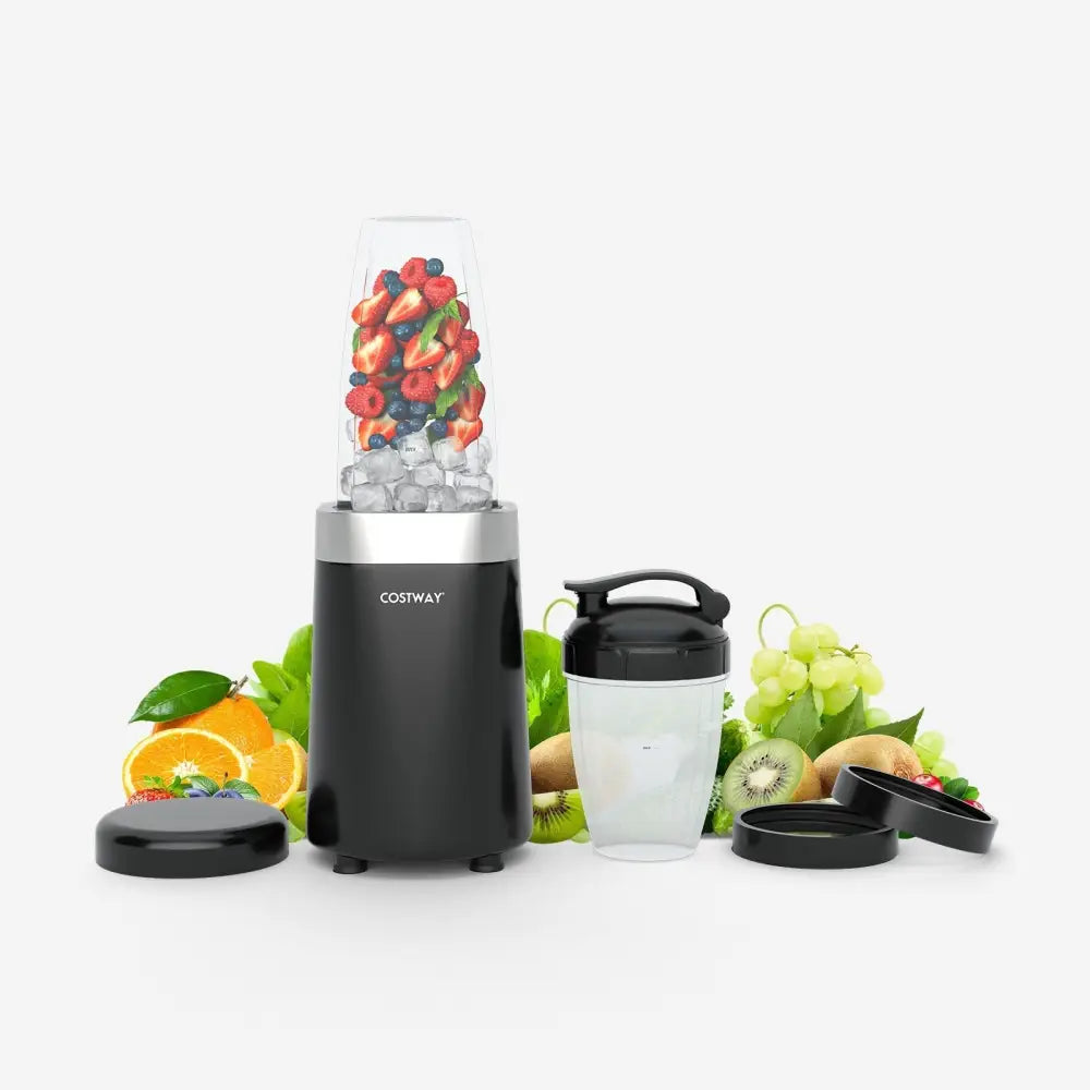 1000W Portable Blender with 6 - Blade Design - Black - Oasis Home Essentials