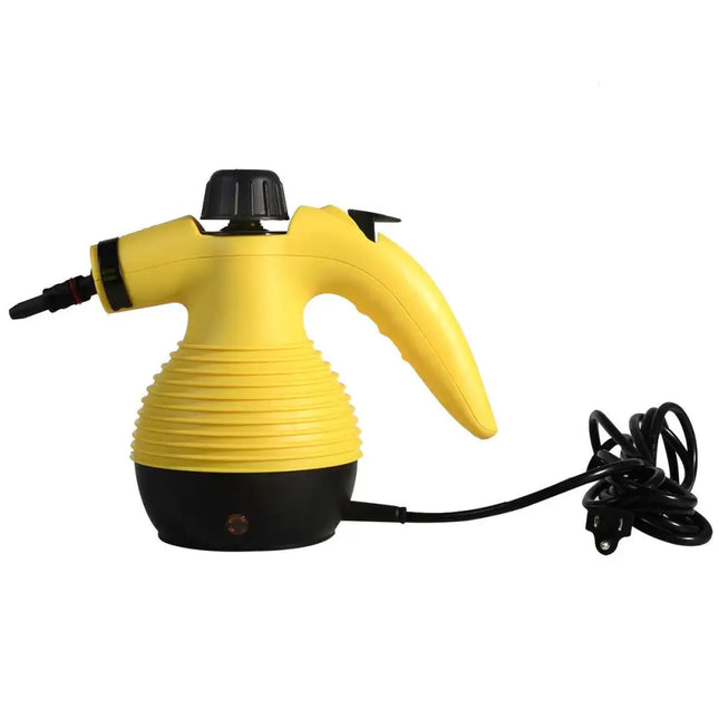 1050W Multi-Purpose Handheld Pressurized Steam Cleaner-Yellow Costway